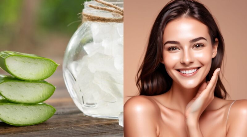 Quer uma aparência brilhante? Tente usar máscaras faciais de aloe vera