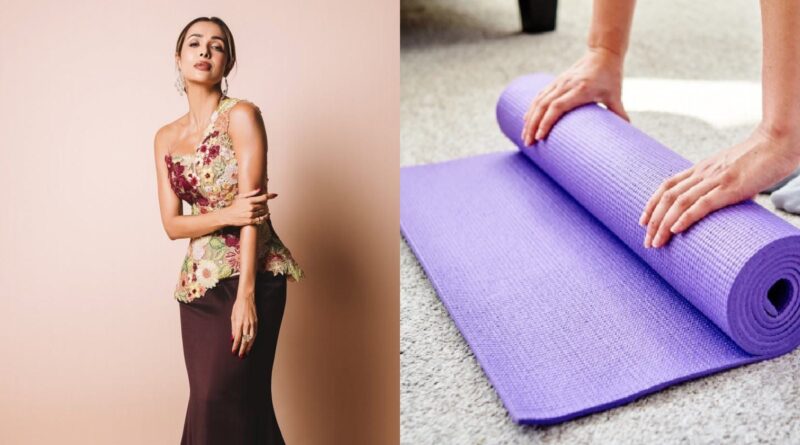 Melhor tapete de ioga para dominar a arte de Hatha Surya Namaskara como Malaika Arora