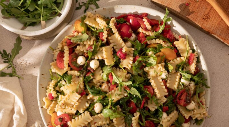 caprese pasta salad