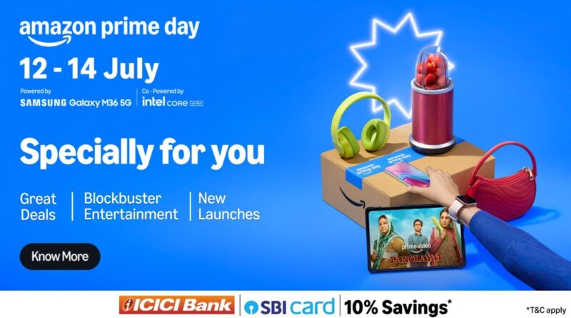 Amazon Prime Day Sale 2025 começa amanhã: até 50% de desconto nos produtos de higiene feminina