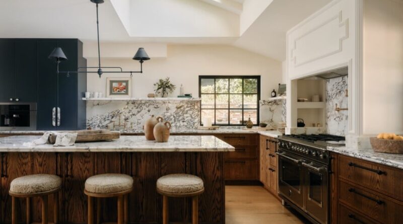 Hollywood Hills home tour, kitchen