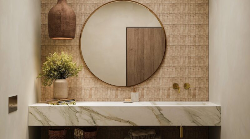 Materiais de luxo em pequenos espaços