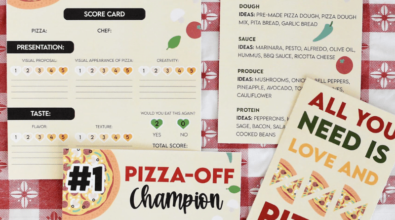 PIZZA-OFF DATE NIGHT - Namore seu cônjuge