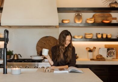 Uma reinicialização calma da cozinha para a vida cotidiana