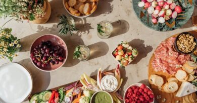 Spring fruits and vegetables