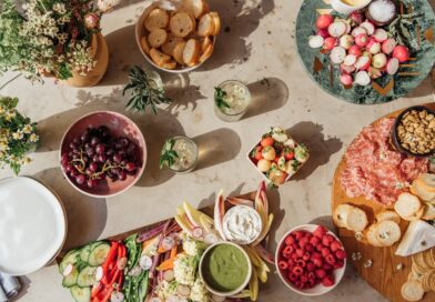 Spring fruits and vegetables