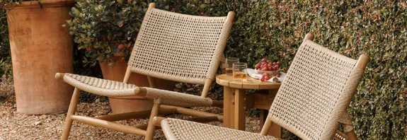 Móveis para exteriores acessíveis que parecem caros (sugestões do editor)